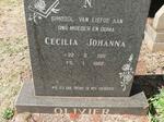 OLIVIER Cecilia Johanna 1911-1982