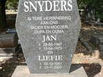 SNYDERS Jan 1947-1979 & Liefie 1951-2005
