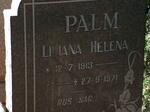 PALM Liliana Helena 1913-1971