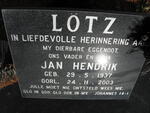 LOTZ Jan Hendrik 1937-2003