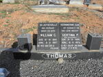 THOMAS William C. 1897-1987 & Gertina P. KOEKEMOER 1900-1975