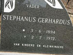 TOIT Stephanus Gerhardus, du 1894-1972 & Elizabeth Janette 1897-1938