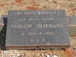 OLIPHANT Phillip 1901-1968