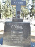 BRAND Callie 1929-1985 & Corrie 1924-1992 