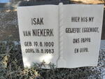 NIEKERK Isak, van 1909-1983 & Maria de WITT 1913-1998 