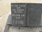 ILSE Willie Leopold 1920-1993 & Helena J.M. 1922-1995 