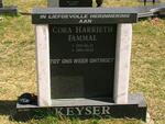 KEYSER Cora Harrieth Fammal 1953-2006