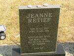 RETIEF Jeanne 2005-2006