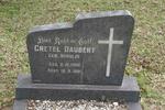 DAUBERT Gretel nee SCHULZE 1908-1981