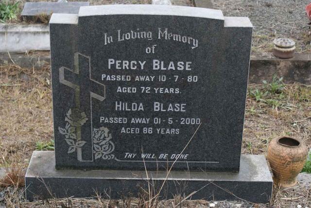 BLASE Percy -1980 & Hilda -2000