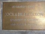DIXON Jock 1950-1975 :: DIXON Billy -1976