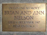 NELSON Brian -1987 & Ann -1987