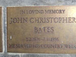 BATES John Christopher 1926-1986