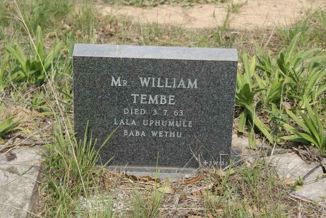 TEMBE William -1963