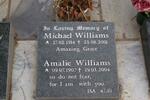 WILLIAMS Michael 1914-2001 & Amalie 1907-2004