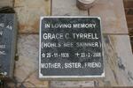 TYRRELL Grace formerly HOHLS nee SKINNER 1936-2006