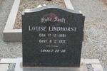 LINDHORST Louise 1881-1972