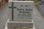 RENCKEN Berta Maria nee MESCHENMOSER 1908-1979