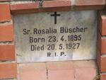 BÜSCHER Rosalia 1895-1927