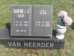 HEERDEN Barend I.J., van 1909-1992 & Galina Jacoba Petronella VAN DEN BERGH 1923-2008