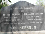 HEERDEN Petrus Jacobus, van 1904-1970 & Dina Anna Johanna 1918-1988