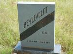 BEYLEVELDT E.D. 1896-1971