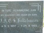 HOLTZHAUSEN J.A.G.S. 1897-1969