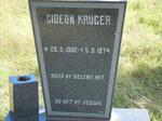 KRUGER Gideon 1902-1974
