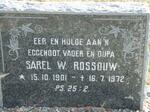 ROSSOUW Sarel W. 1901-1972