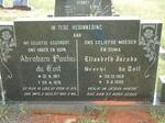 TOIT Abraham Paulus, du 1917-1975 & Elizabeth Jacoba Brerhi 1919-1996