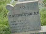 WESTHUIZEN Anna, van der 1907-1988