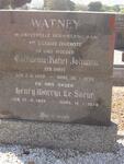 WATNEY Henry le Sueur 1888-1974 & Catharina Johanna SMIT 1869-1974