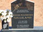 GILLILAND David Mathews 1946-2009