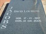 JACOBS David Lourens 1937-2005