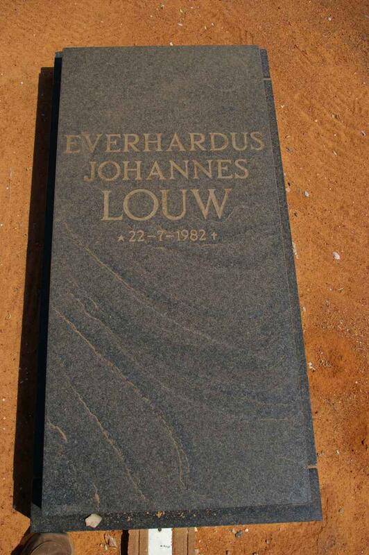 LOUW Everhardus Johannes 1982-1982