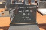 LOOTS William D. 1897-1982
