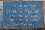VENTER Sarel J. 1955-1958