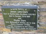 CLARK James 1913-1969 & Phyllis Mc DONALD 1916-1992