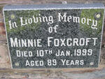 FOXCROFT Minnie -1999
