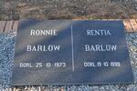 BARLOW Ronnie -1973 & Rentia -1999
