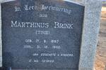 BRINK Marthinus 1897-1962