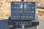 VISSER Willie 1899-1993 & Joey 1909-1999