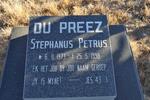 PREEZ Stephanus Petrus, du 1973-1998