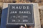 NAUDE Jan Daniel 1930-2001