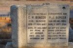 BURGER P.J. 1884-1954 & E.W. OLIVIER 1887-1982
