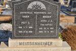 MEISSENHEIMER Piet G. 1890-1988 & Anna J.E. KOTZE 1900-1971