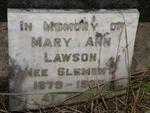 LAWSON Mary Ann nee SLEMENT 1879-1966