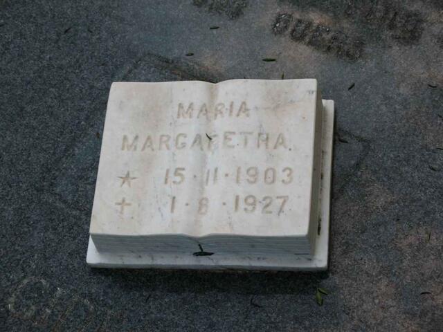 ? Maria Margaretha 1903-1927