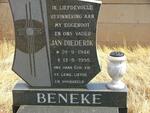 BENEKE Jan Diederik 1946-1995