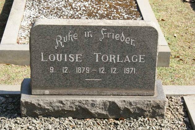 TORLAGE Louise 1879-1971